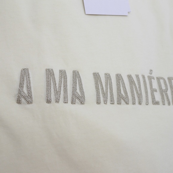 ✔️AIR JORDAN x A Ma Maniere Tee T-Shirt. Coconut Milk. Medium - Picture 4 of 7
